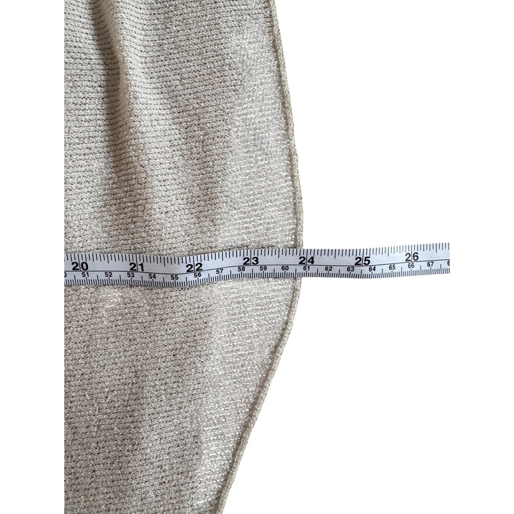 Free People Oversized Knit Balloon Sleeve Blue Bell‎ Henley XS Beige Long Sleeve - Picture 12 of 14